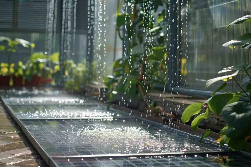 automated overhead irrigation system